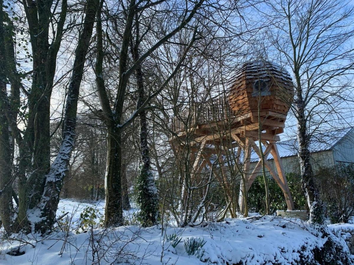 La Ville Es Renais - Ferme Et Maison D'Hotes Insolite Erquy Exteriör bild
