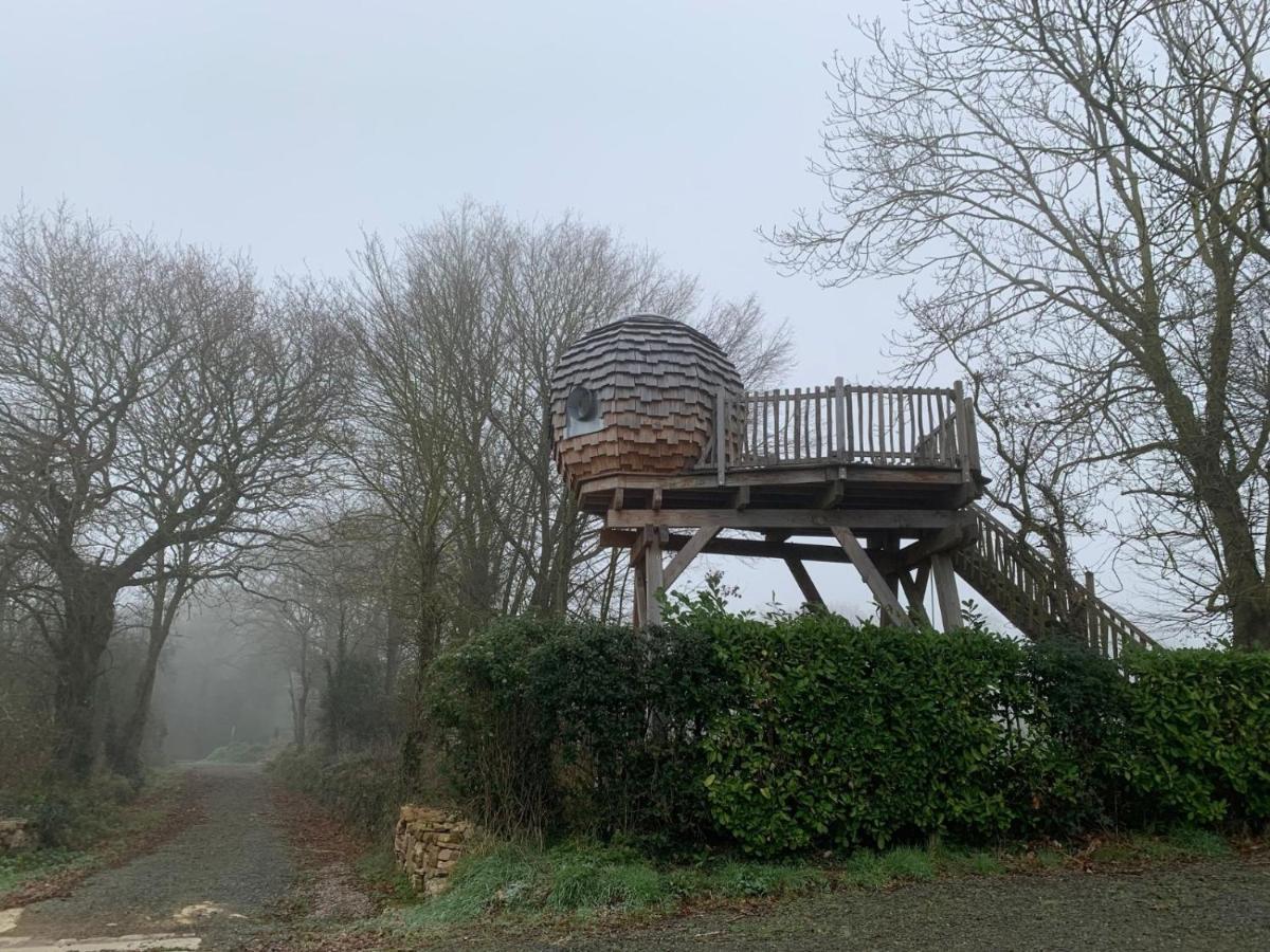 La Ville Es Renais - Ferme Et Maison D'Hotes Insolite Erquy Exteriör bild