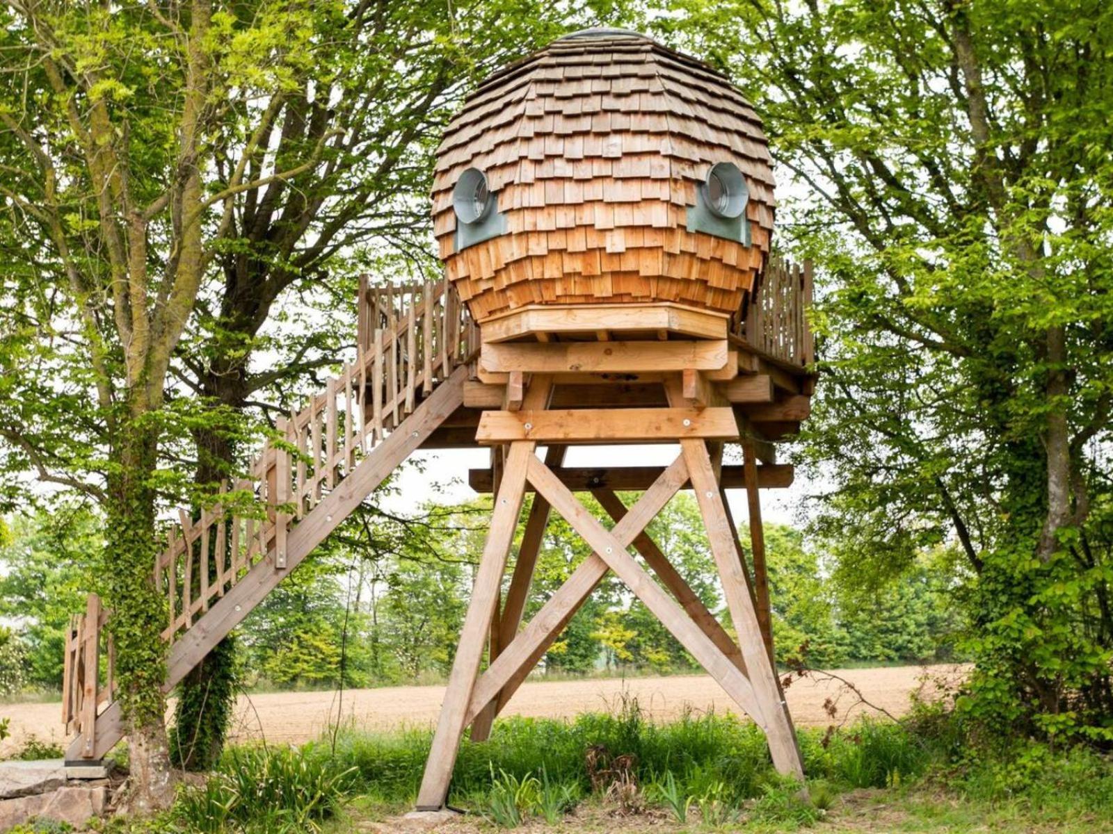La Ville Es Renais - Ferme Et Maison D'Hotes Insolite Erquy Exteriör bild
