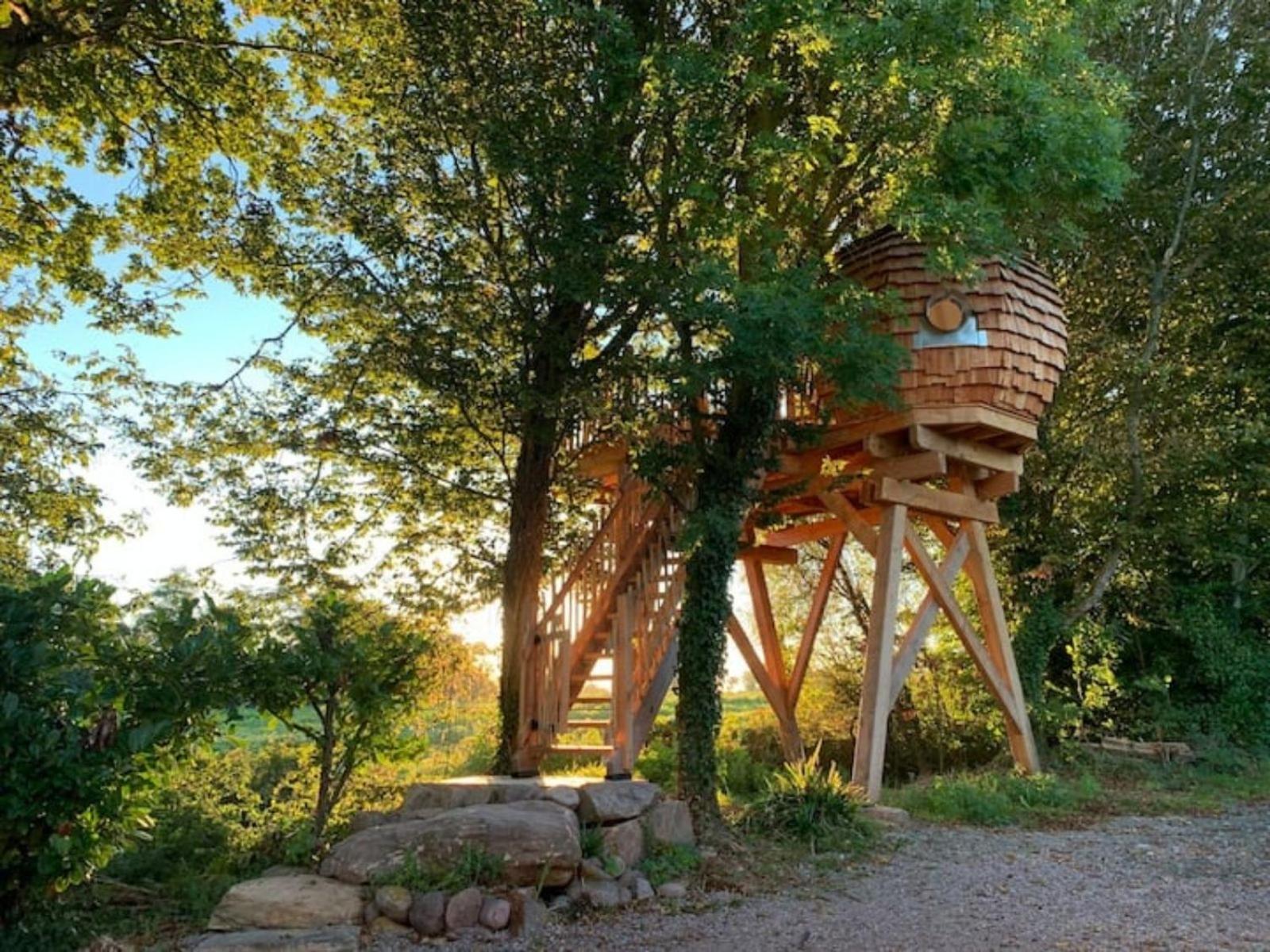 La Ville Es Renais - Ferme Et Maison D'Hotes Insolite Erquy Exteriör bild